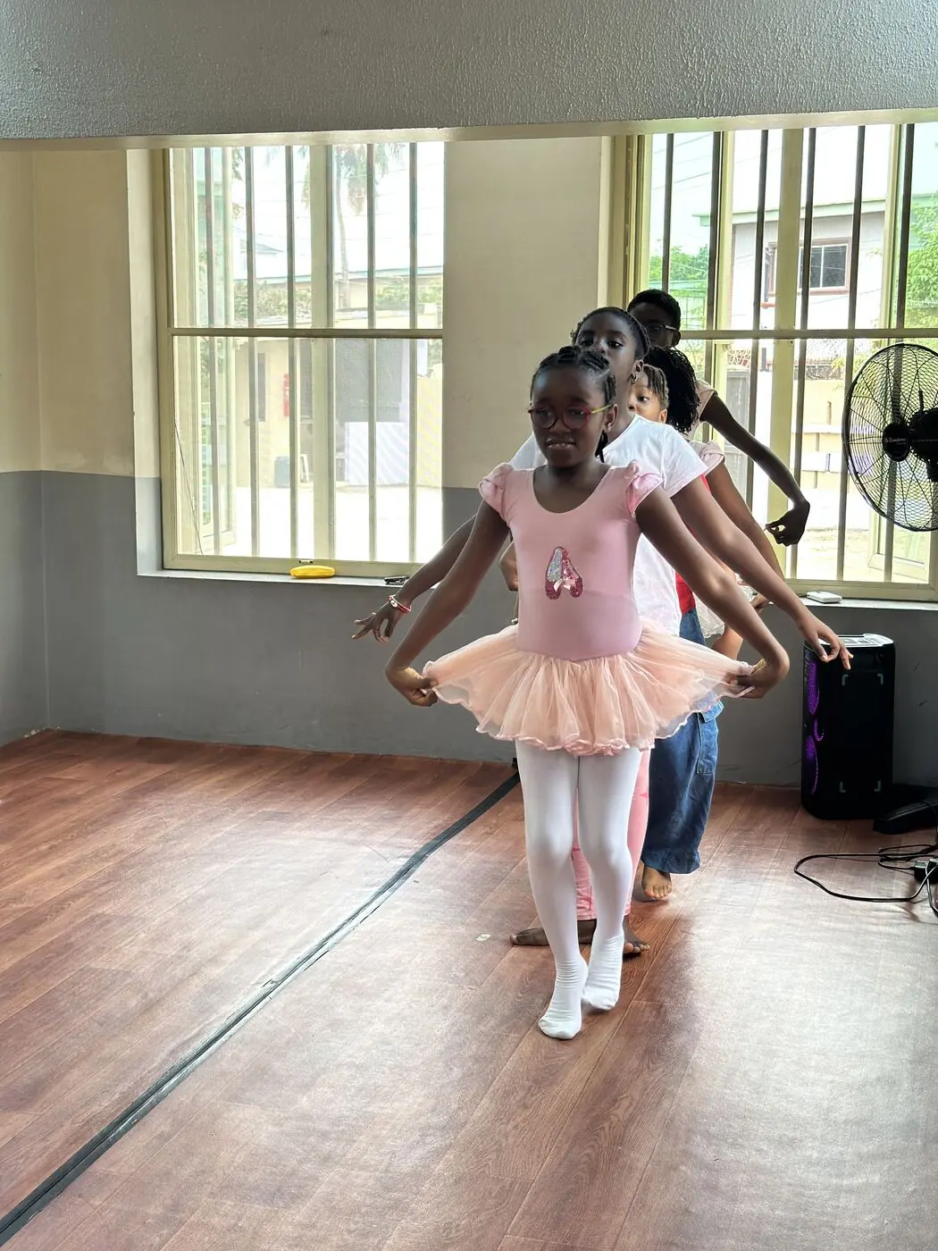 A Children&rsquo;s House child in a movement and dance class